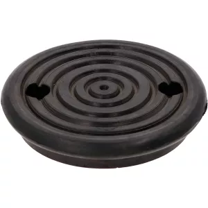 Gummitallrik 57 för lyftar från J.A. Becker. Ø 115 mm