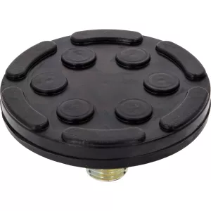 Gummitallrik 65 för lyftar från BEISSBARTH/Consul/Zippo. Ø 135 mm