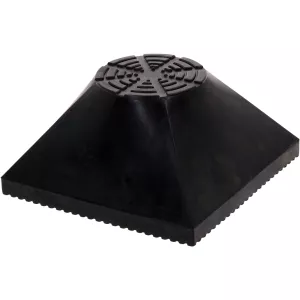 Gummidyna 45 för lyftar. 120 x 120 x 60 mm