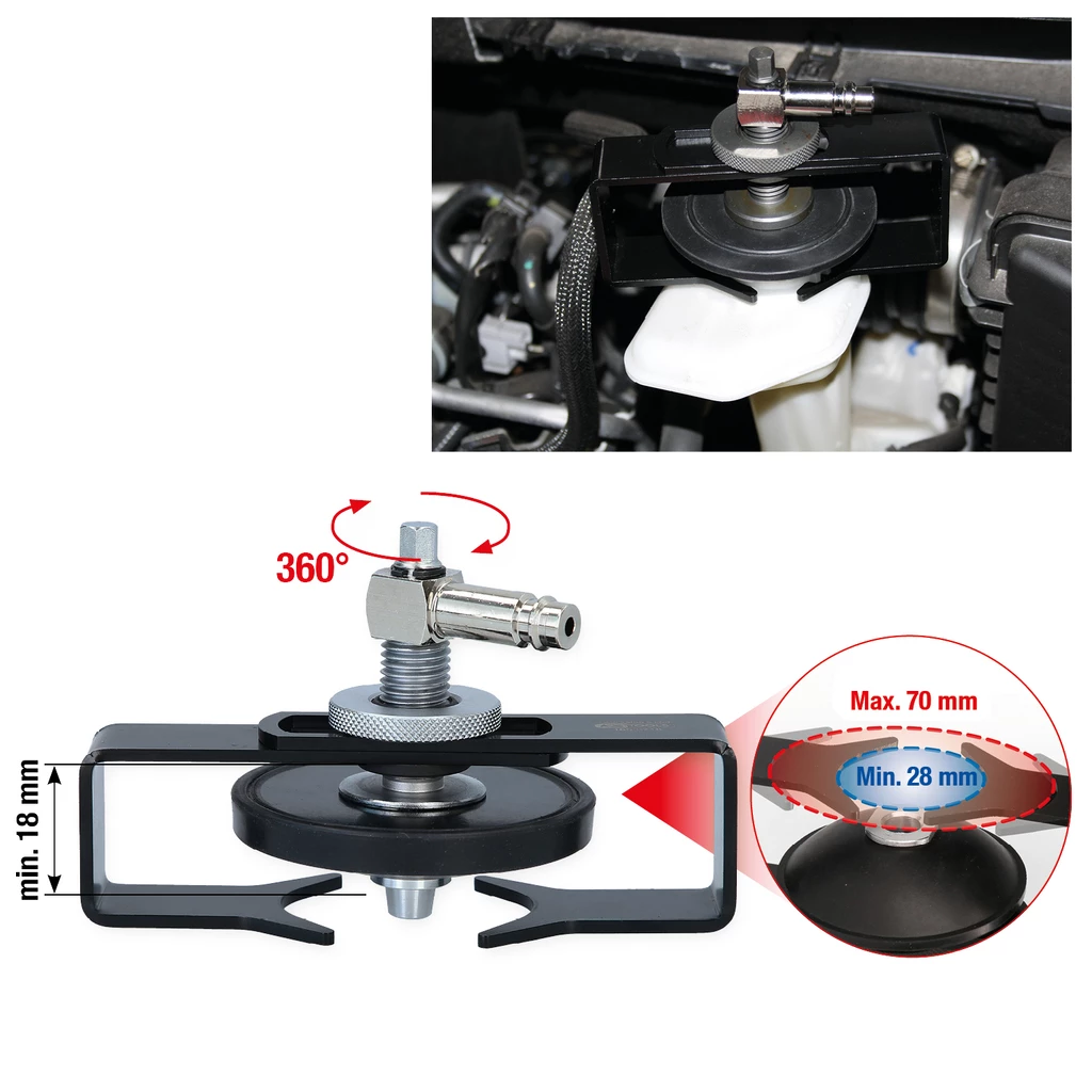 Universal ventilationsadapter. justerbar