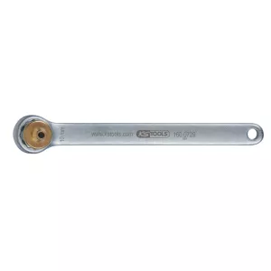 Broms-avluftningsnyckel. extra kort. 10 mm. guld