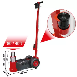performance Hydraulisk domkraft 80 / 40 t