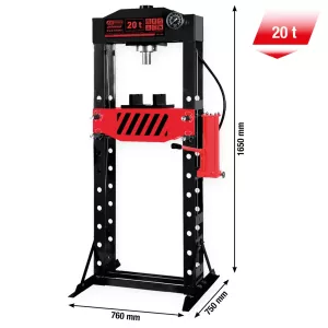performance Hydraulikverkstadspress. 20000 kg