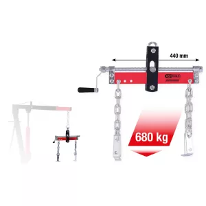 performance Lastplaceringsanordning. 680 kg