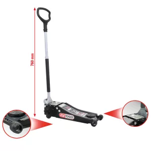 ULTIMATEline hydraulisk stål-domkraft 2 ton