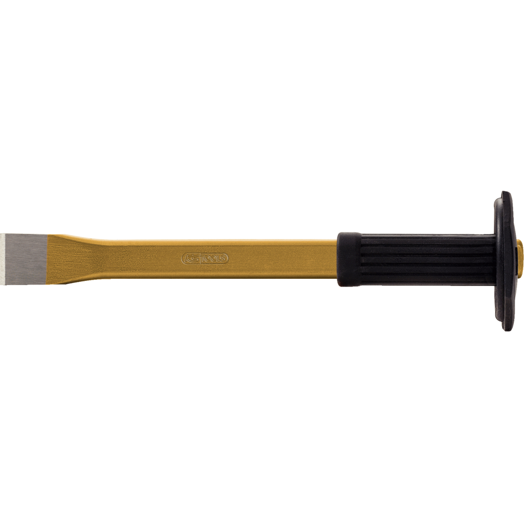 Murarmejsel med handskyddshandtag. platt oval. 31 x 350 mm