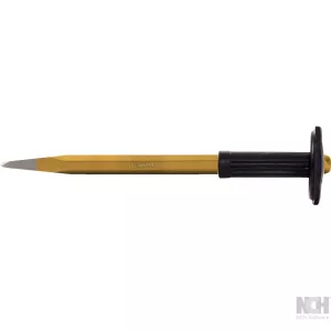 Spetsmejsel med handskyddshandtag. 8-kant. 16x250 mm