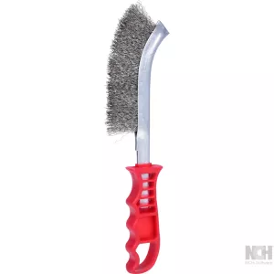 ståltrådsborste för alla ändamål. rostfritt stål 250mm