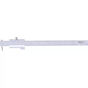 Universalt ritsmått med anslagsrulle. 200 mm
