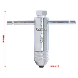 verktygshållare med spärrhuvud. 110mm