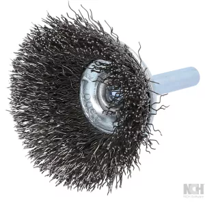 rostfri ståltrådsborste 0.3mm. Ø 38mm