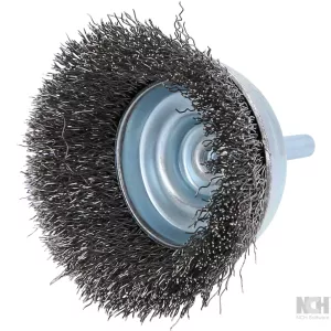 rostfri ståltrådsborste 0.3mm. Ø 65mm