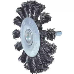 ståltrådsrundborste 0.5mm. Ø 75mm