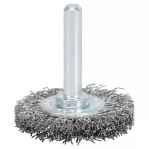 rostfri ståltrådsborste 0.3mm. Ø 38mm