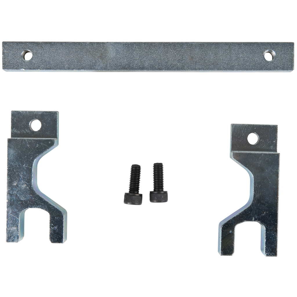 Balansaxel-låsning med skruvar. 203 mm. 5-delar