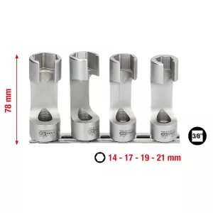 3/8” Special insprutnings-nyckel-sats 4 delar