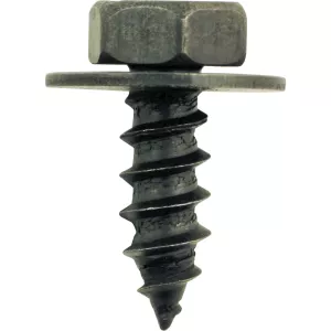 Metall-skruv/skiva. svart universal. 50-pack