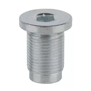 Oljeavtappningsplugg Insex 8 mm. M18 x 1.5 x 27 mm. 10-pack