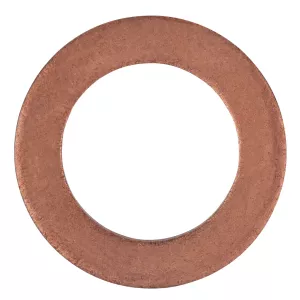 Tätningsring. koppar. ytter-Ø 24mm. inner-Ø 15mm. 1-pack