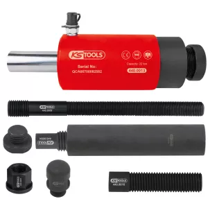 Tryck- och drag-hydraulcylinder-sats. 22 ton. 10-delar