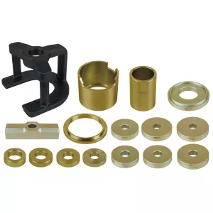 Universal hjullager-drivaxel-nav-sats. 16-delar