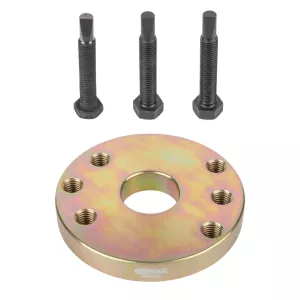 Justerbar hjullagersplatta