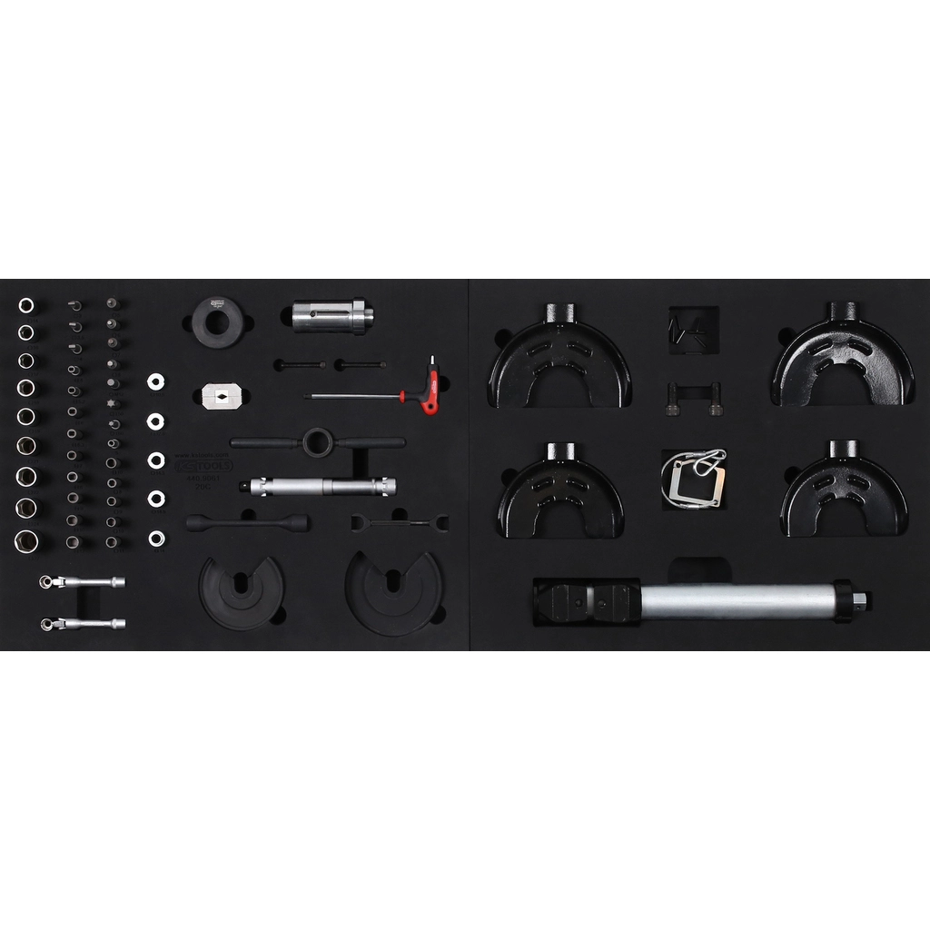 MODULO systeminsats-sats för stötdämpare. 61 delar