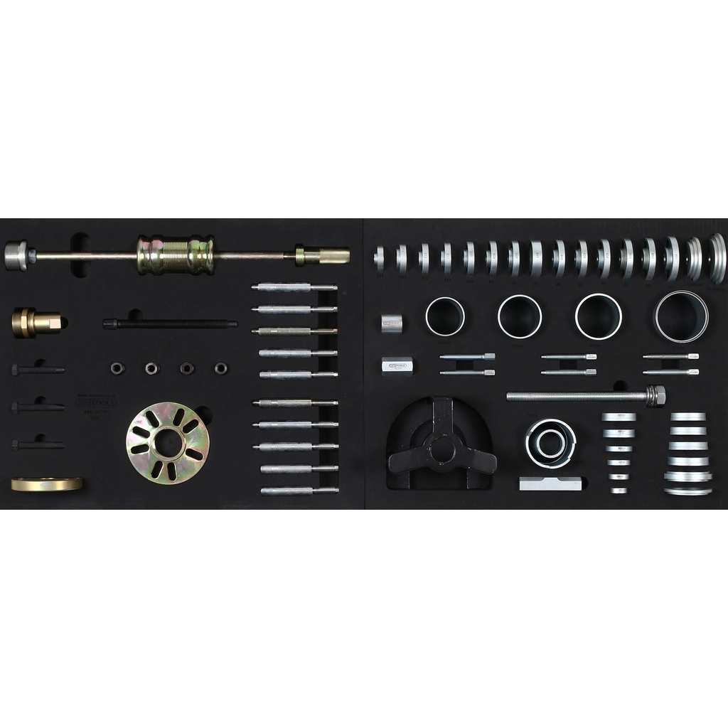 MODULO systeminsats-sats för hjullager. 76 delar