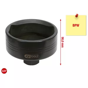 Hjulkapselhylsa till BPW. 111 mm. 6-kant