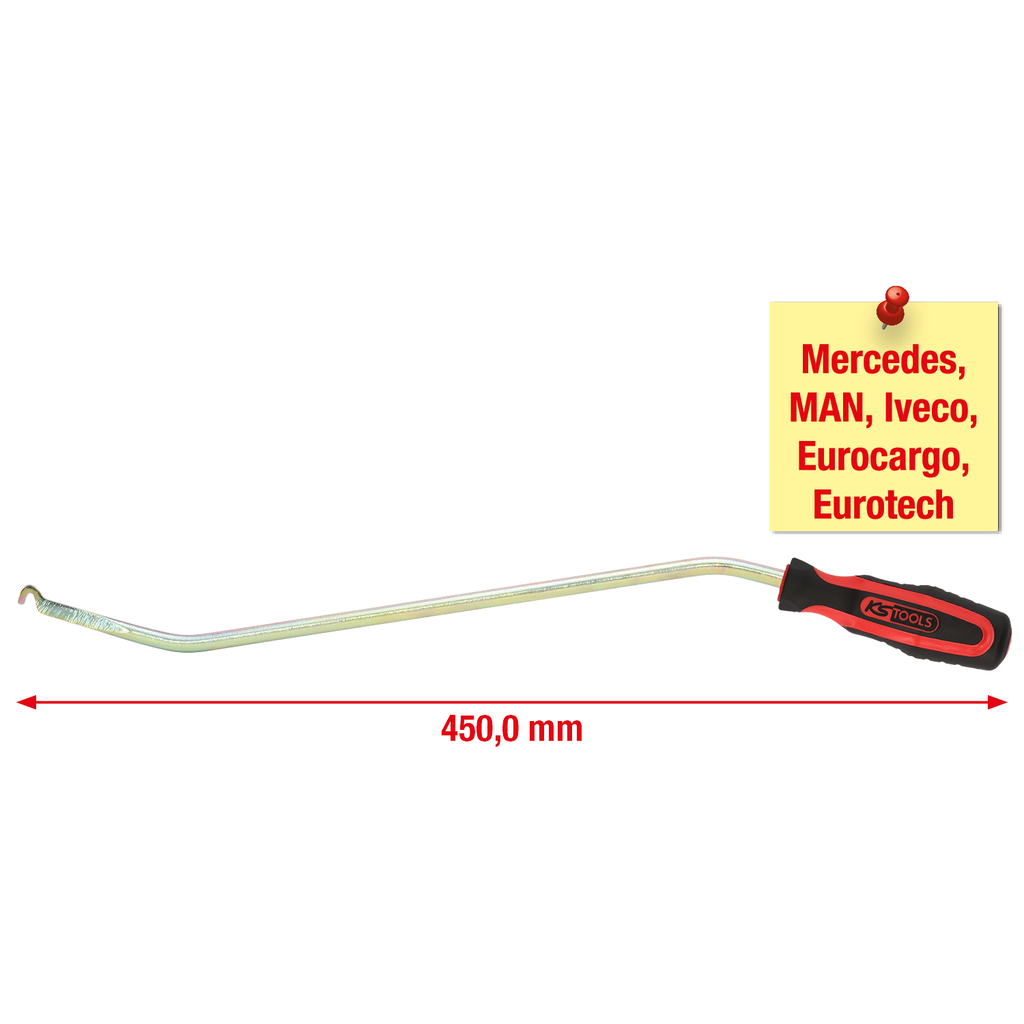 bromsfjäderspak för lastbil. 450mm