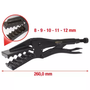 Speciell-kläm-grepptång. Ø 8-12 mm