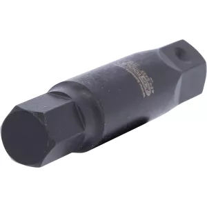 Kraft-bit-insats för insexskruvar L =107mm. 19mm