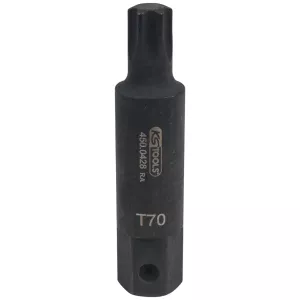 Kraft-bit-insats för Torx skruvar L =107mm. T70