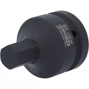 1" kraft-Bit-hylsa insex. kort. 19 mm