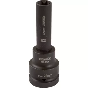 1" Torx kraft-hylsa. lång. E18