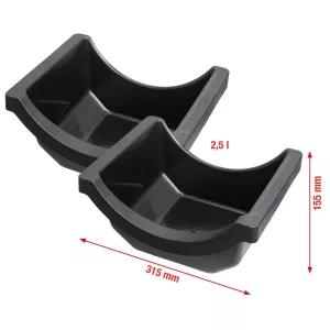 Axeloljekar för lastbilar. sats 2-delar