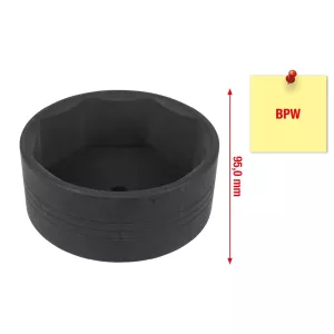 Hjulkapselhylsa till BPW. 111mm. 8-kant