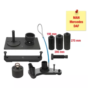 Monterings- och demonteringssats för växellådor till MAN/Mercedes ZF 16S. 8 delar