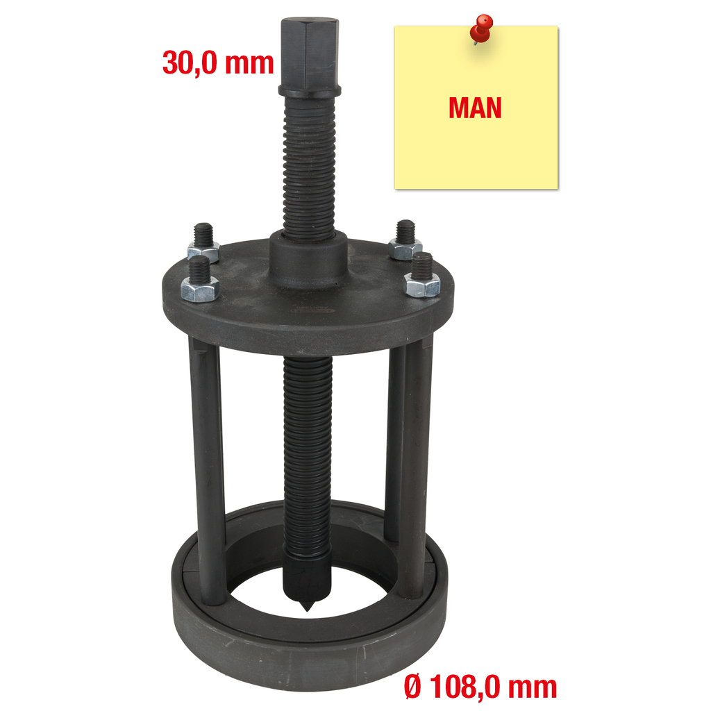 MAN hjulnav-avdragare