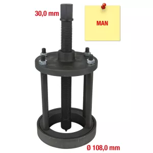 MAN hjulnav-avdragare