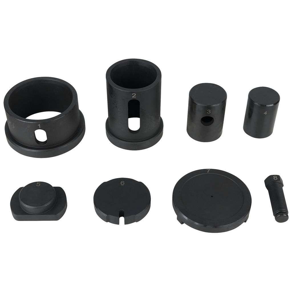 Triangelstyrningsbussningsats. Ø 75 mm till DAF. 8 delar