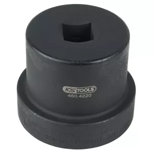 1" hylsa hylsa med styrfläns. 12-kant. 80 mm