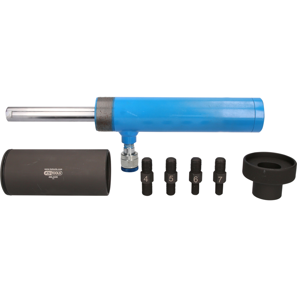 Hydraulisk avdragarsats för bromsankarbultar. 7 delar