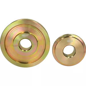 Spännfästsats för trumsvarv. Ø 50 mm. 2 delar