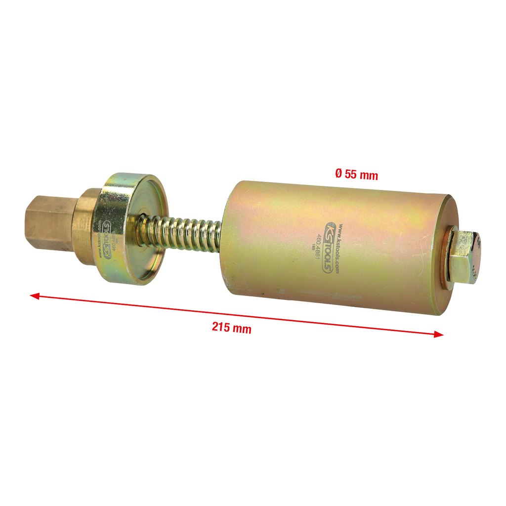 Monteringsverktygsats för mässingsbussning fast lager. 5 delar
