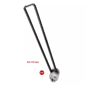 Kedjenyckel oljefilter- och lufttorkningspatroner. Ø 115 mm