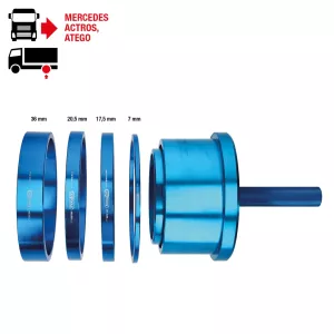 Monteringsverktygssats för tätningsring för Mercedes. 7 delar