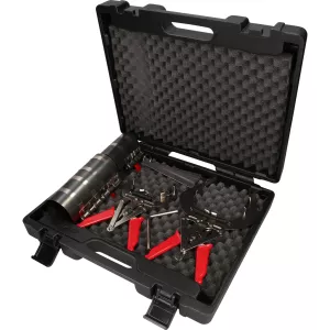 Kolvring-spännband-sats. 57-125 mm. 5 delar