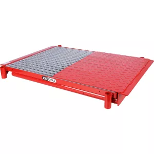 Gropbrygga. i plan med golvet. 870-1150 mm