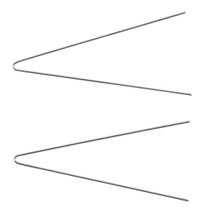 Mercedes tändningslås demonteringsnålverktyg. Ø 1.25mm. 2 delar